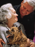 elderly couple