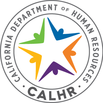 California Human Resources Text Logo