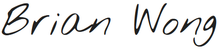 eSignature for Brian Wong