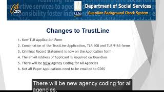 Changes to TrustLine Slide from presentation video thumbnail