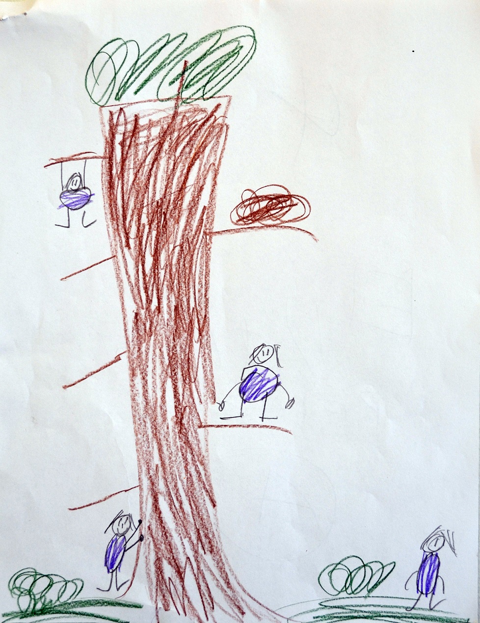 Kid Drawing of a tree
