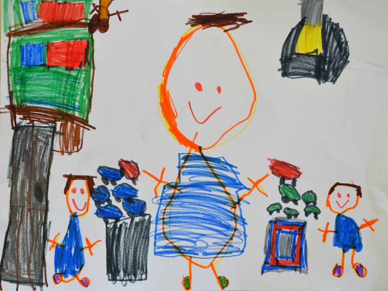 DSC_0050 Kid Drawing of Family