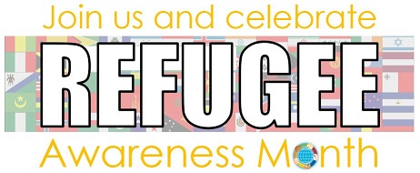 Refugee Awareness Month (RAM) logo