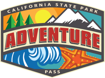 Badge logo of California State Park Adventure Pass