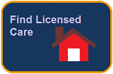 Button to find licensed care webpage
