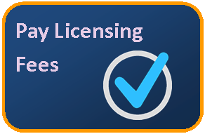 Button to pay licensing fees